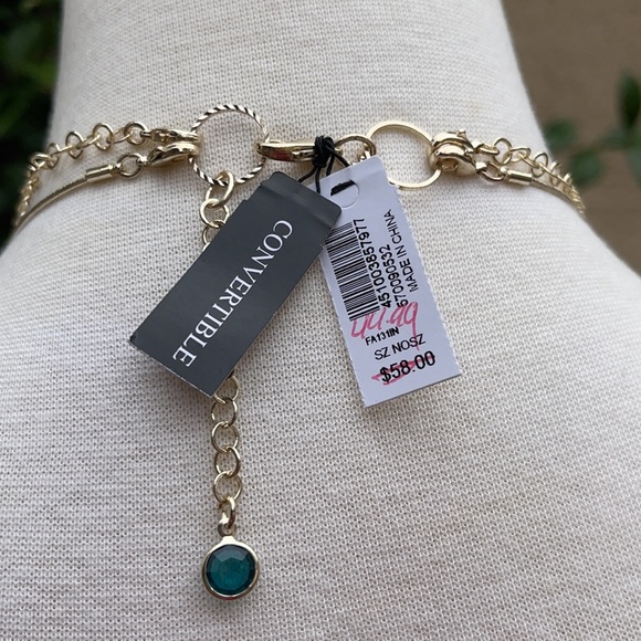 White House Black Market Convertible Necklace - Picture 5 of 12